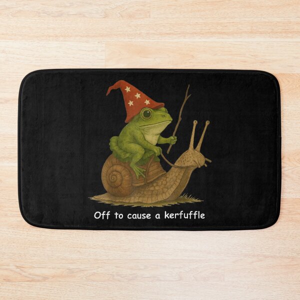 Item preview, Tomfoolery Frog Off to Cause A Kerfuffle designed and sold by CameronTheBro.