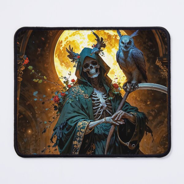 Item preview, Green Santa Muerte designed and sold by AliceWhiteDF.