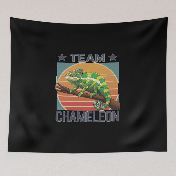 Item preview, Team Chameleon Quote Chamaeleon Lizard Chameleon designed and sold by DigitaldeligArt.