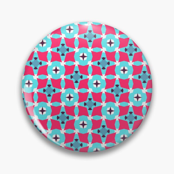 Item preview, Blue Pink Star Triangle Abstract Geometric Pattern  - Christmas Gifts For Dad designed and sold by RoyalStarsPatts.