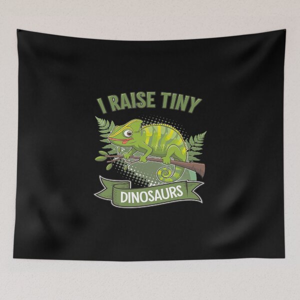 Item preview, Tiny Dinosaurs Reptile Lizard Animal Herpetologist Chameleon  designed and sold by DigitaldeligArt.