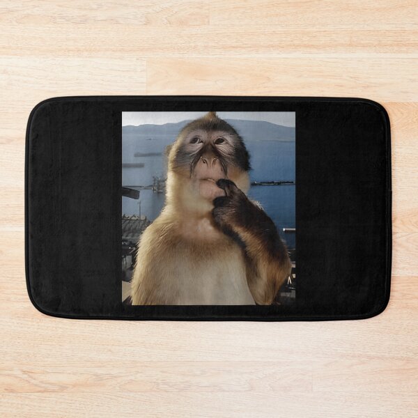 Item preview, Funny Thinking Monkey Meme designed and sold by CameronTheBro.