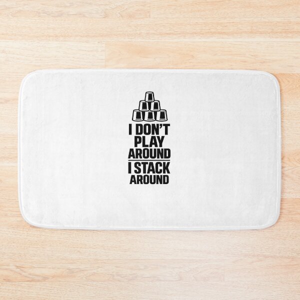 Item preview, I Don’t Play Around I Stack Around Gym Design Funny Fitness Sleeveless | Hardcore Gym Apparel designed and sold by DailyDrivesct.