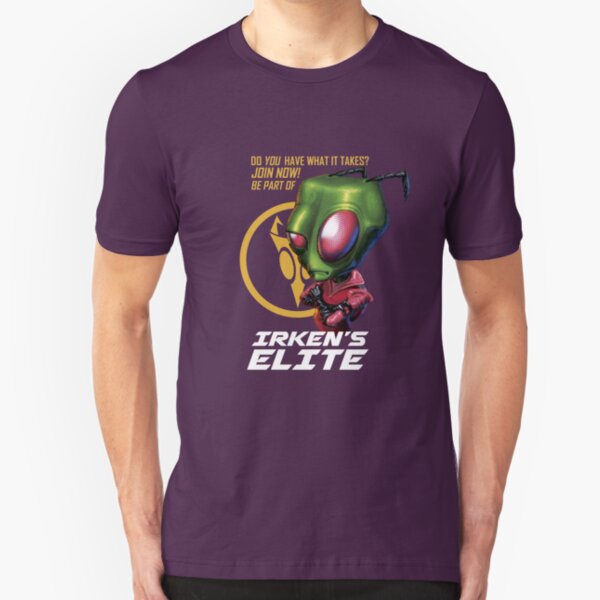 Invader Zim - Irken's Elite Slim Fit T-Shirt