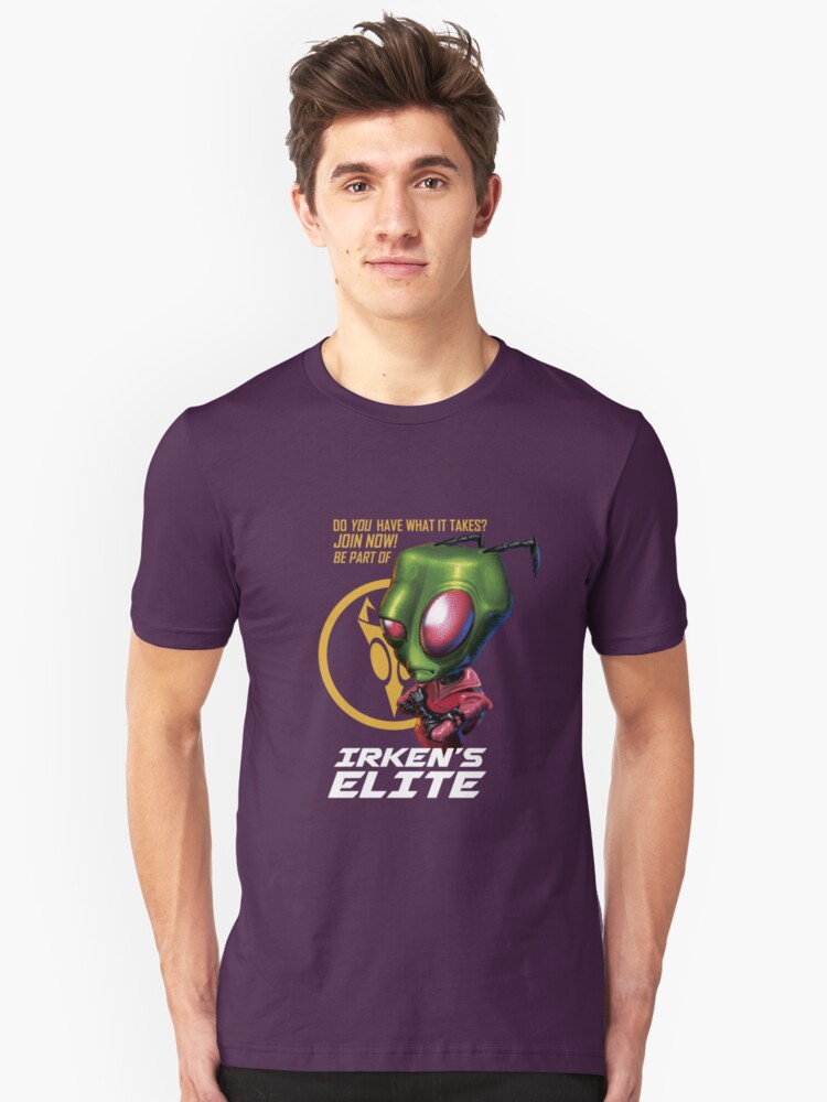 Alternate view of Invader Zim - Irken's Elite Slim Fit T-Shirt