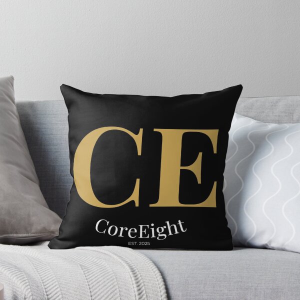Item preview, CE Monogram Logo – CoreEight Luxury Minimal Brand Design EST 2025 for T-Shirts & Stickers designed and sold by CoreEight.