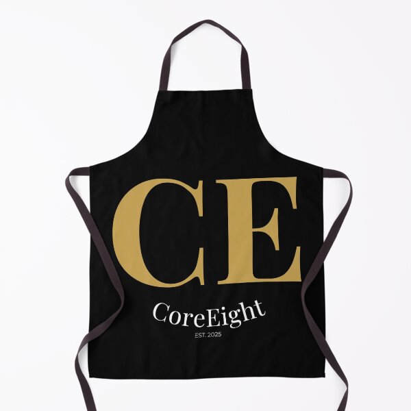 Item preview, CE Monogram Logo – CoreEight Luxury Minimal Brand Design EST 2025 for T-Shirts & Stickers designed and sold by CoreEight.