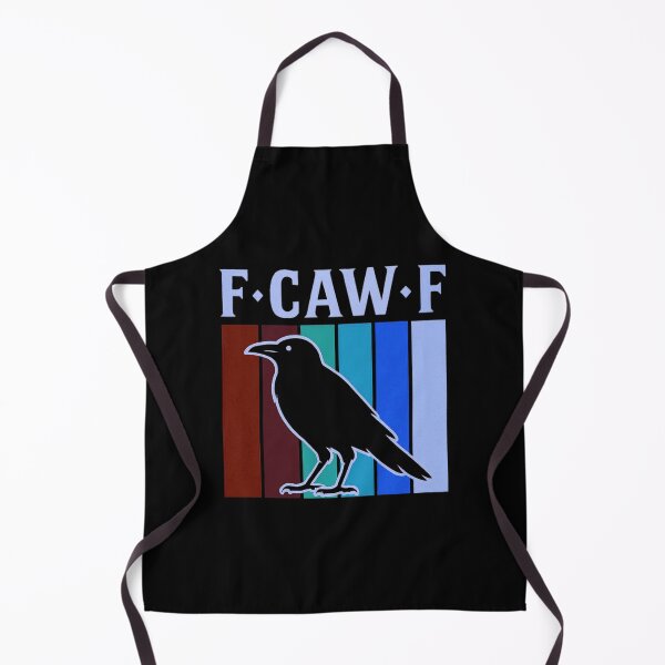 Item preview, F-Caw-F Crow Pun Funny Raven Attitude Vintage FcawF designed and sold by MaiaRayno.