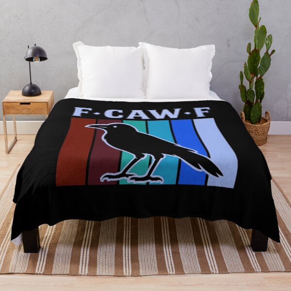 Item preview, F-Caw-F Crow Pun Funny Raven Attitude Vintage FcawF designed and sold by MaiaRayno.