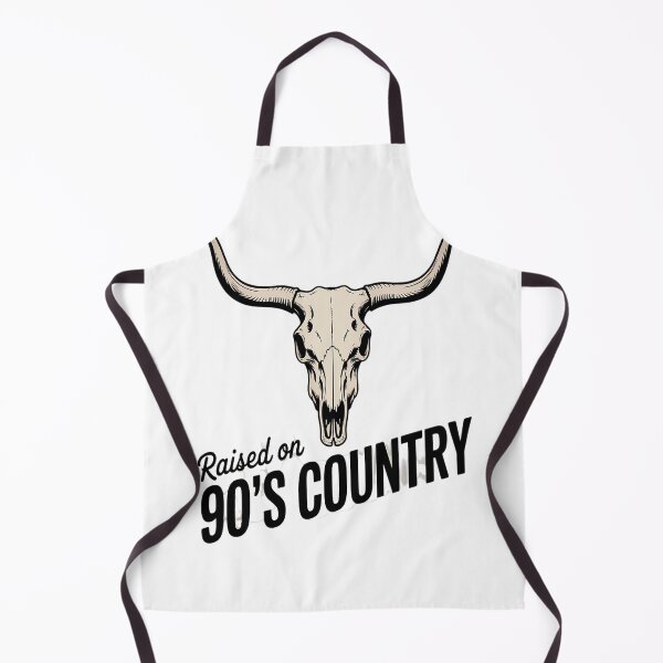 Item preview, Western Bull Skull Raised On 90's Country Music designed and sold by TeamLequid.