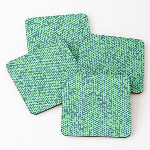 Item preview, Green Polka Dot Halftone Polkadot  - Abstract Geometric Shape Pattern - Housewarming Gift Ideas designed and sold by RoyalStarsPatts.