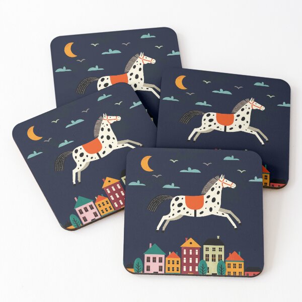 Item preview, Galloping over the city designed and sold by Design4uStudio.