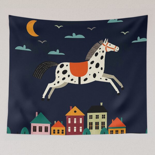 Item preview, Galloping over the city designed and sold by Design4uStudio.