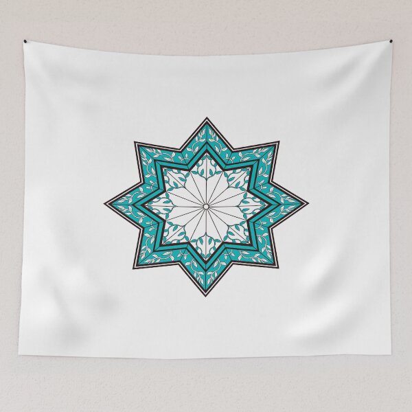 Item preview, Arabesque Blue Star designed and sold by shamvandamn.