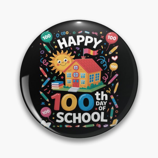 Item preview, 100th Day of School Teachers Kids Child Happy 100 Days  designed and sold by MarkLeedsArt.