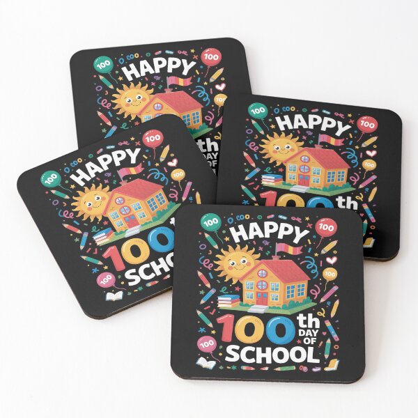 Item preview, 100th Day of School Teachers Kids Child Happy 100 Days  designed and sold by MarkLeedsArt.