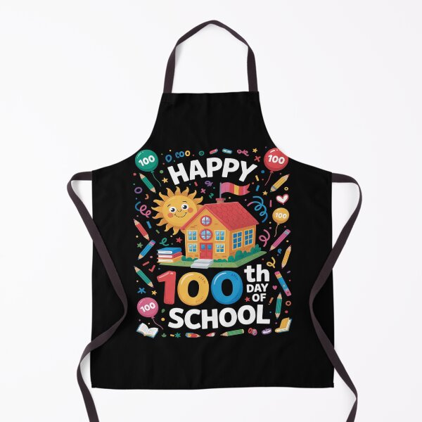 Item preview, 100th Day of School Teachers Kids Child Happy 100 Days  designed and sold by MarkLeedsArt.