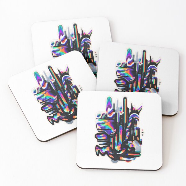 Item preview, Vivid Trippy Abstract — Colorful Surreal Design designed and sold by SleekLineSketches.