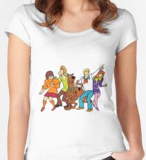 Scooby Doo Women's Fitted Scoop T-Shirt