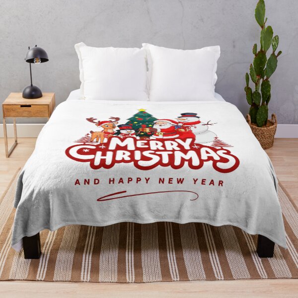 Item preview, Merry Christmas Festive Santa Family Design designed and sold by WarmlyGreetings.