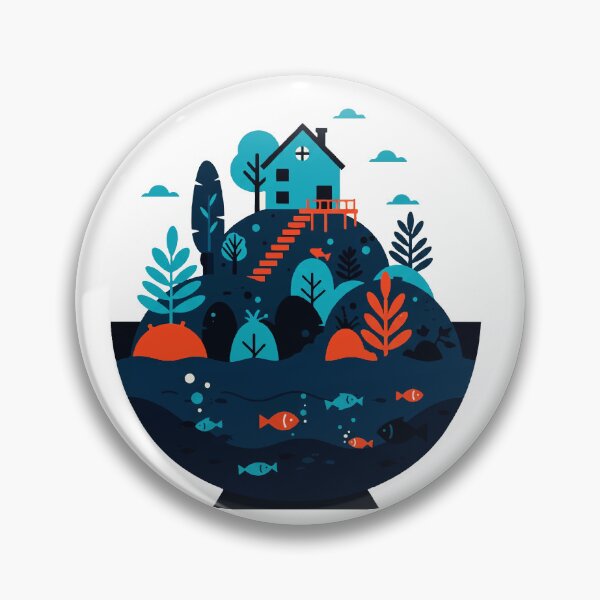 Item preview, Island inside an aquarium designed and sold by Design4uStudio.