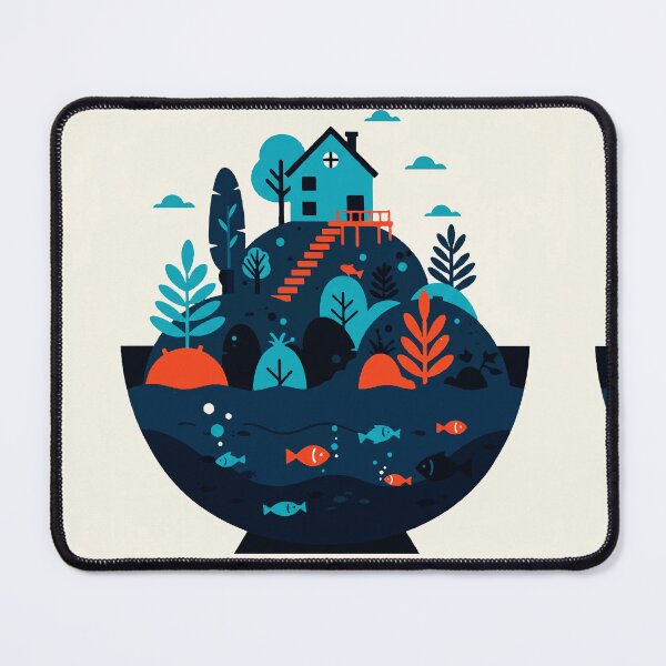 Item preview, Island inside an aquarium designed and sold by Design4uStudio.
