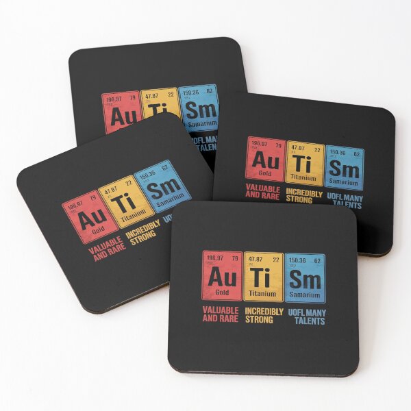 Item preview, Autism Awareness Women Men Kids mom Elements Periodic Table  designed and sold by DigitaldeligArt.