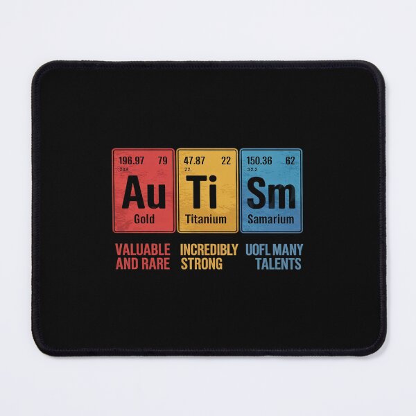 Item preview, Autism Awareness Women Men Kids mom Elements Periodic Table designed and sold by DigitaldeligArt.
