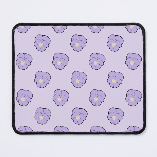 Item preview, Violet Flower Violet background natural hand drawn seamless designed and sold by khulisara246.