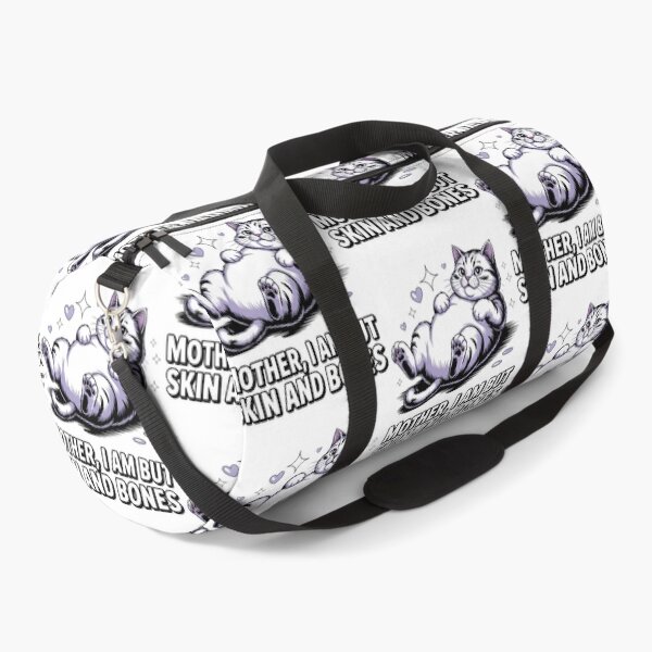 Item preview, Mother, I Am But Skin and Bones Funny Cat Mom Cat Lover designed and sold by BLZART.