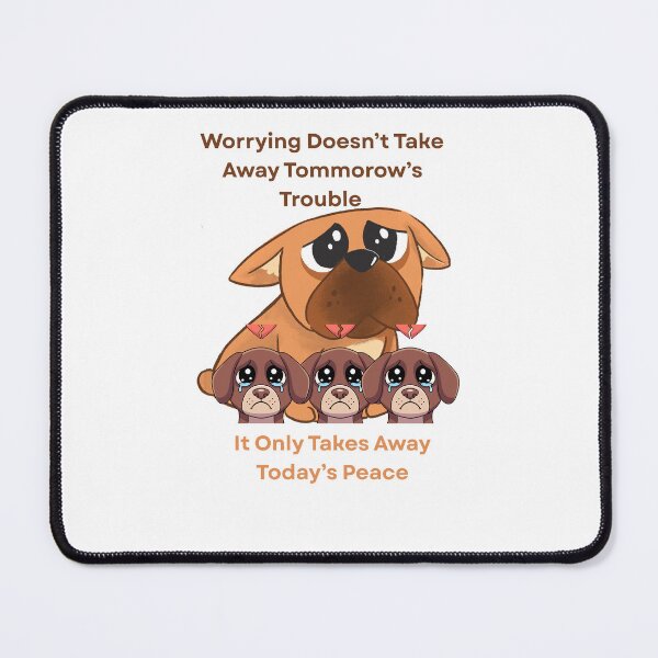 Item preview, Peace Over Worry: Inspirational Typography Design designed and sold by InspireOms.
