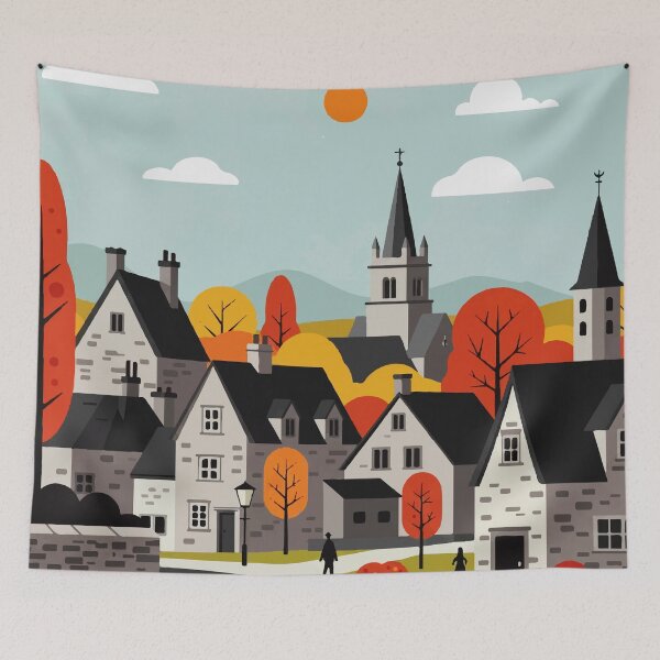 Item preview, Cottage neighborhood in England designed and sold by Design4uStudio.