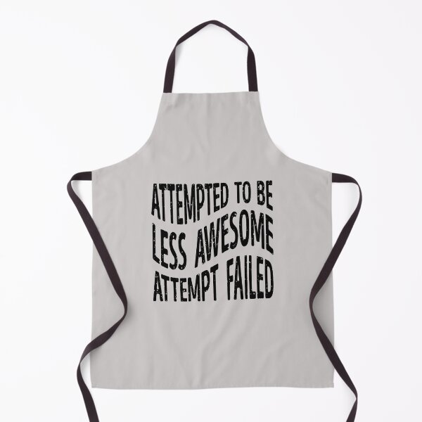 Item preview, Attempted to Be Less Awesome – Humorous Quote Design designed and sold by ArthousePromos.