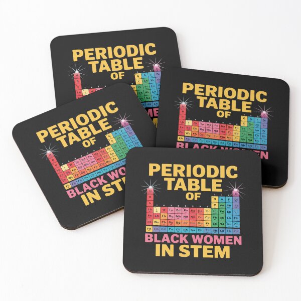 Item preview, Black Women In STEM Periodic Table Science Tribute  designed and sold by MarkLeedsArt.
