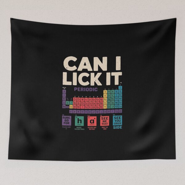 Item preview, Can I Lick It 100 days of School Periodic Table  designed and sold by DigitaldeligArt.