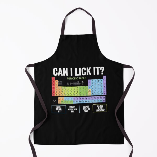 Item preview, Can I Lick It 100 days of School Periodic Table1  designed and sold by MarkLeedsArt.