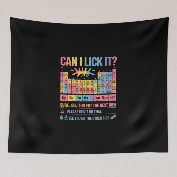 Item preview, Can I Lick It 100 days of School Periodic Table3  designed and sold by DigitaldeligArt.