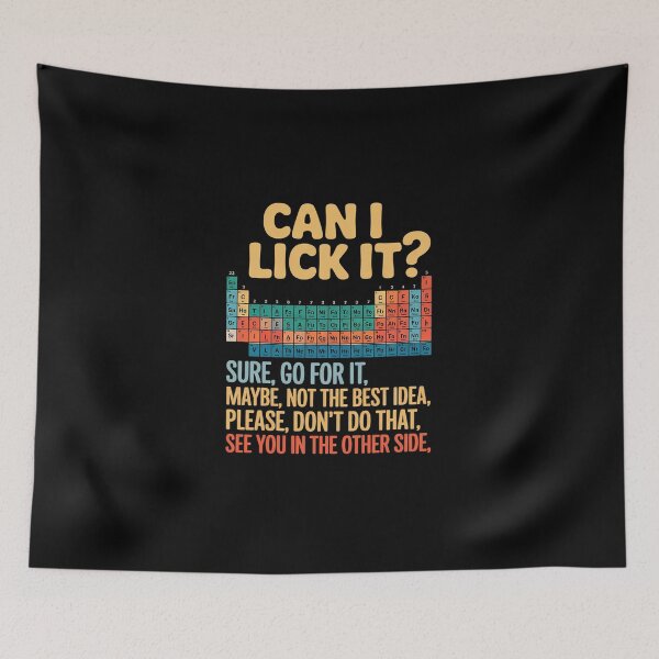Item preview, Can I Lick It 100 days of School Periodic Table6  designed and sold by DigitaldeligArt.