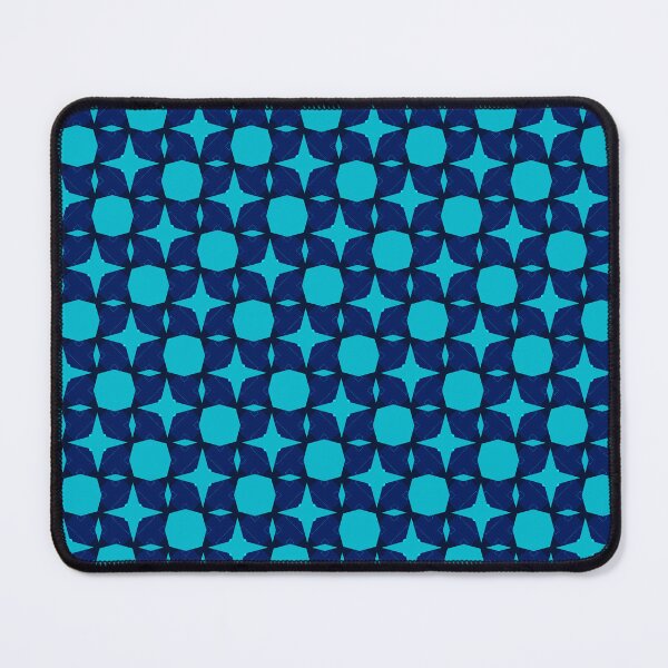 Item preview, Blues Star Attraction Abstract Geomeric Shape Pattern - Gift Ideas For Men designed and sold by RoyalStarsPatts.