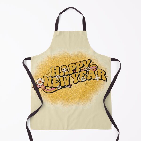 Item preview, Happy New Year Retro Groovy Design designed and sold by BreezifyDesignStudio.
