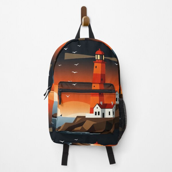 Item preview, Lighthouse at night designed and sold by Design4uStudio.