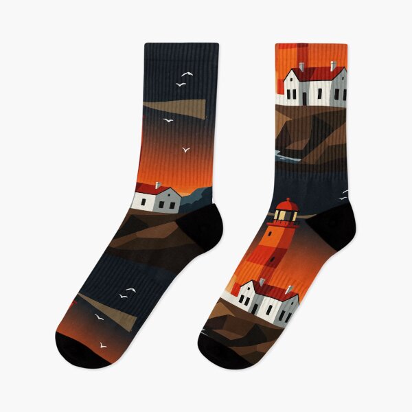 Item preview, Lighthouse at night designed and sold by Design4uStudio.