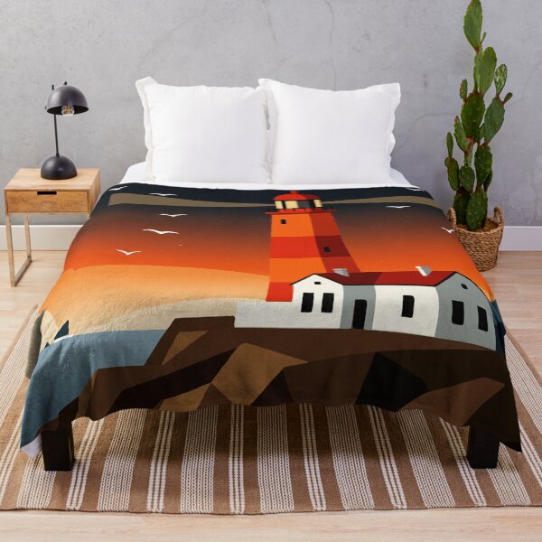 Item preview, Lighthouse at night designed and sold by Design4uStudio.