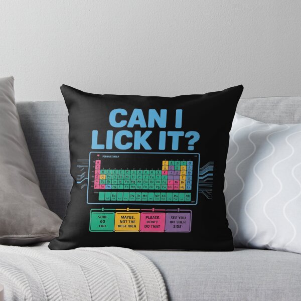 Item preview, Can I Lick It Periodic Table Boys Girls Kids Teacher Student  designed and sold by MarkLeedsArt.