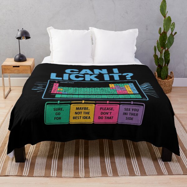 Item preview, Can I Lick It Periodic Table Boys Girls Kids Teacher Student  designed and sold by MarkLeedsArt.