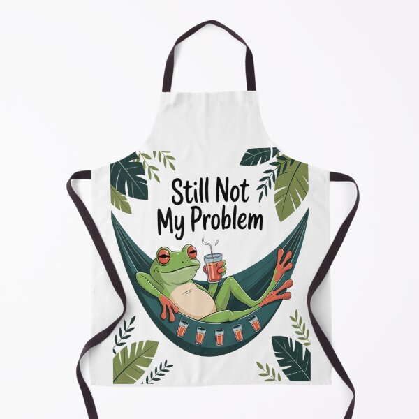 Item preview, Chill Frog Relaxing in Hammock with a Drink designed and sold by Lucaseinar.