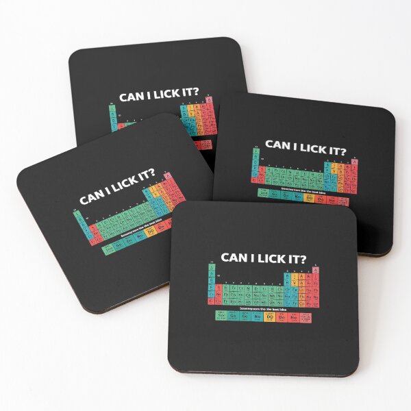 Item preview, Can I Lick It Periodic Table Teacher Student Kids  designed and sold by DigitaldeligArt.