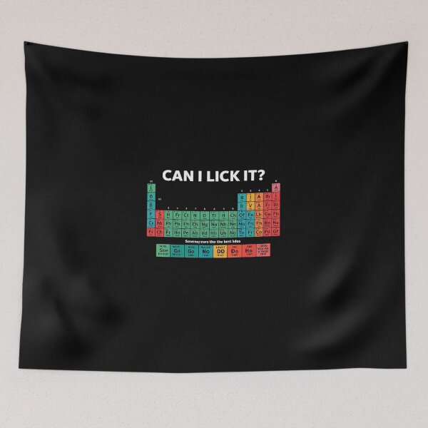 Item preview, Can I Lick It Periodic Table Teacher Student Kids  designed and sold by DigitaldeligArt.