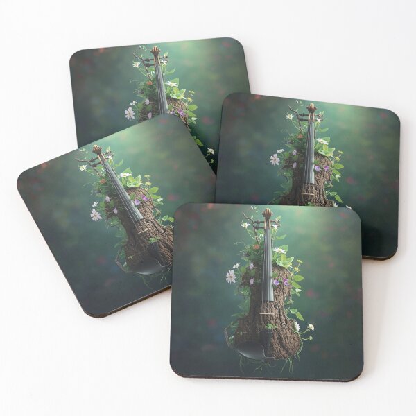 Item preview, Botanical Violin Blooming with Nature’s Harmony designed and sold by Wonderful Designs.