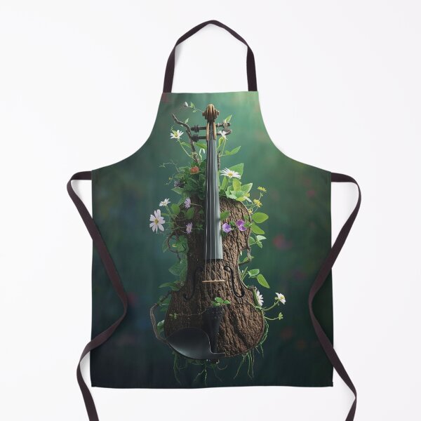 Item preview, Botanical Violin Blooming with Nature’s Harmony designed and sold by Wonderful Designs.